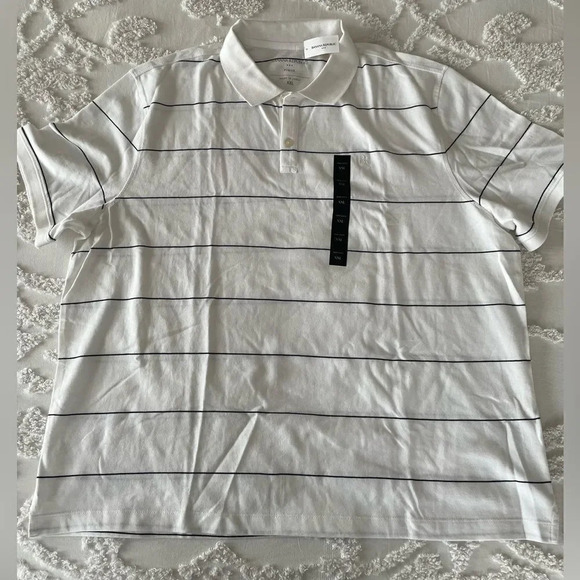 Banana Republic Factory Other - Banana Republic Monogram Striped Pique Polo